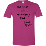 T-Shirts Antique Heliconia / S Emergency Donut Men's Semi-Fitted Softstyle