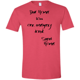 T-Shirts Heather Red / S Emergency Donut Men's Semi-Fitted Softstyle