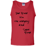 T-Shirts Red / S Emergency Donut Men's Tank Top