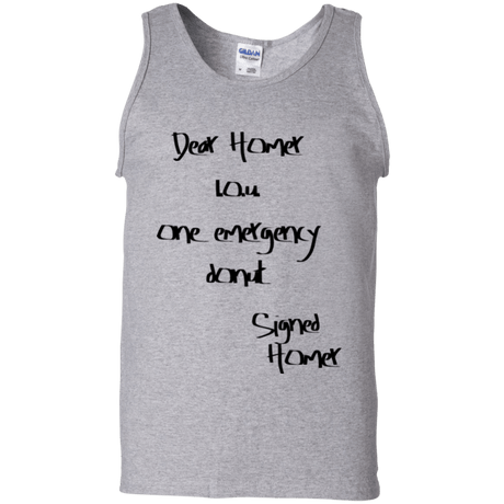 T-Shirts Sport Grey / S Emergency Donut Men's Tank Top