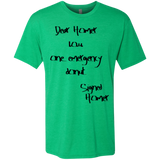 T-Shirts Envy / S Emergency Donut Men's Triblend T-Shirt