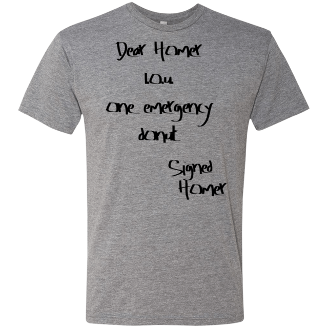 T-Shirts Premium Heather / S Emergency Donut Men's Triblend T-Shirt