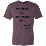 T-Shirts Vintage Purple / S Emergency Donut Men's Triblend T-Shirt