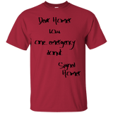 T-Shirts Cardinal / S Emergency Donut T-Shirt