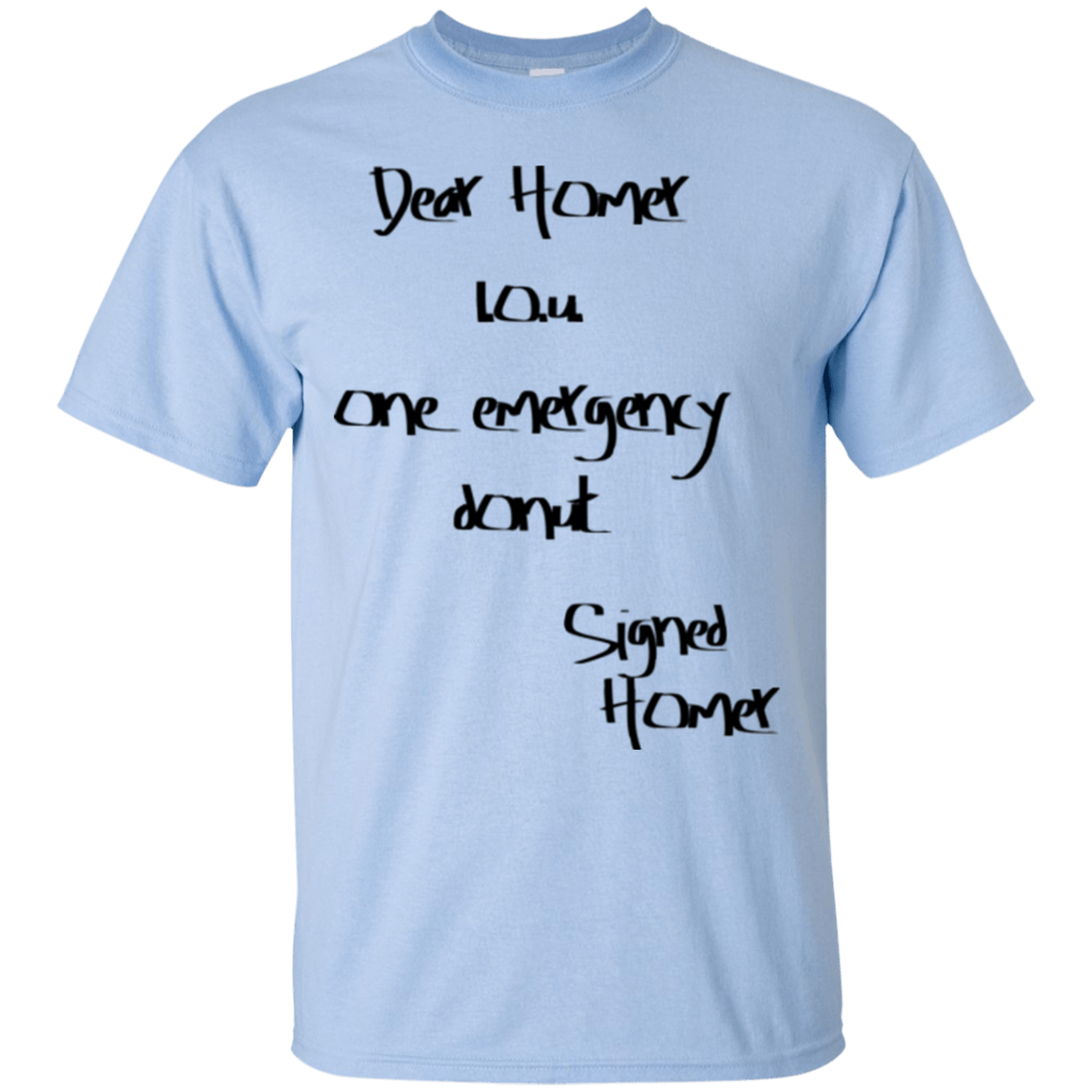 T-Shirts Light Blue / S Emergency Donut T-Shirt
