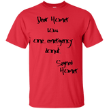 T-Shirts Red / S Emergency Donut T-Shirt