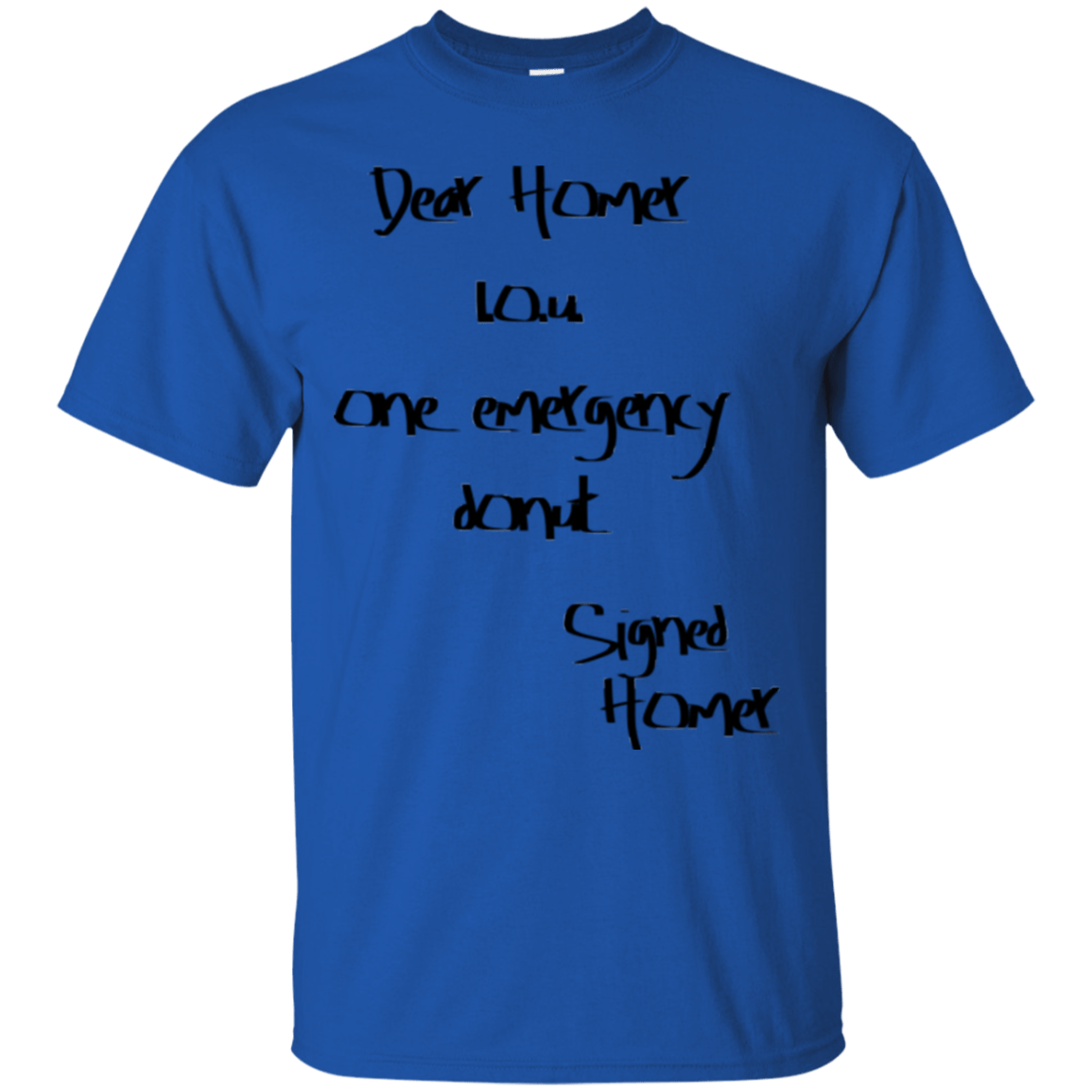 T-Shirts Royal / S Emergency Donut T-Shirt