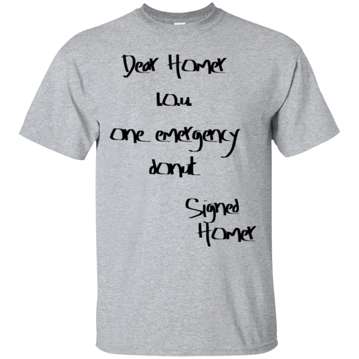 T-Shirts Sport Grey / S Emergency Donut T-Shirt
