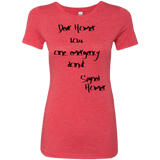 T-Shirts Vintage Red / S Emergency Donut Women's Triblend T-Shirt