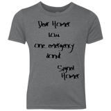 T-Shirts Premium Heather / YXS Emergency Donut Youth Triblend T-Shirt