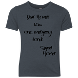 T-Shirts Vintage Navy / YXS Emergency Donut Youth Triblend T-Shirt