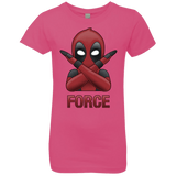 T-Shirts Hot Pink / YXS Emoji DP Girls Premium T-Shirt