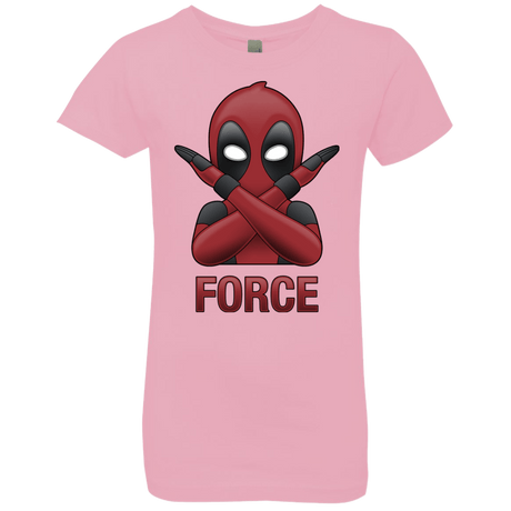 T-Shirts Light Pink / YXS Emoji DP Girls Premium T-Shirt