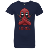 T-Shirts Midnight Navy / YXS Emoji DP Girls Premium T-Shirt