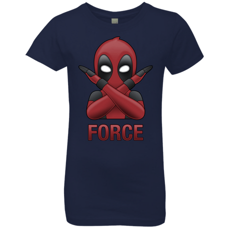 T-Shirts Midnight Navy / YXS Emoji DP Girls Premium T-Shirt