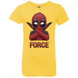 T-Shirts Vibrant Yellow / YXS Emoji DP Girls Premium T-Shirt