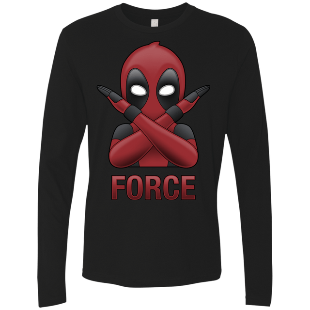 T-Shirts Black / S Emoji DP Men's Premium Long Sleeve