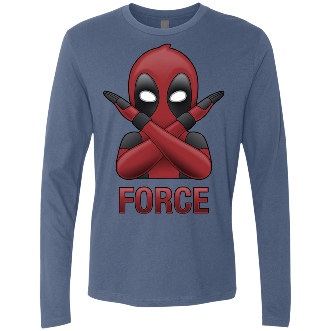 T-Shirts Indigo / S Emoji DP Men's Premium Long Sleeve