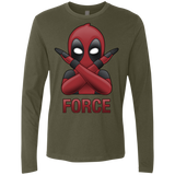 T-Shirts Military Green / S Emoji DP Men's Premium Long Sleeve