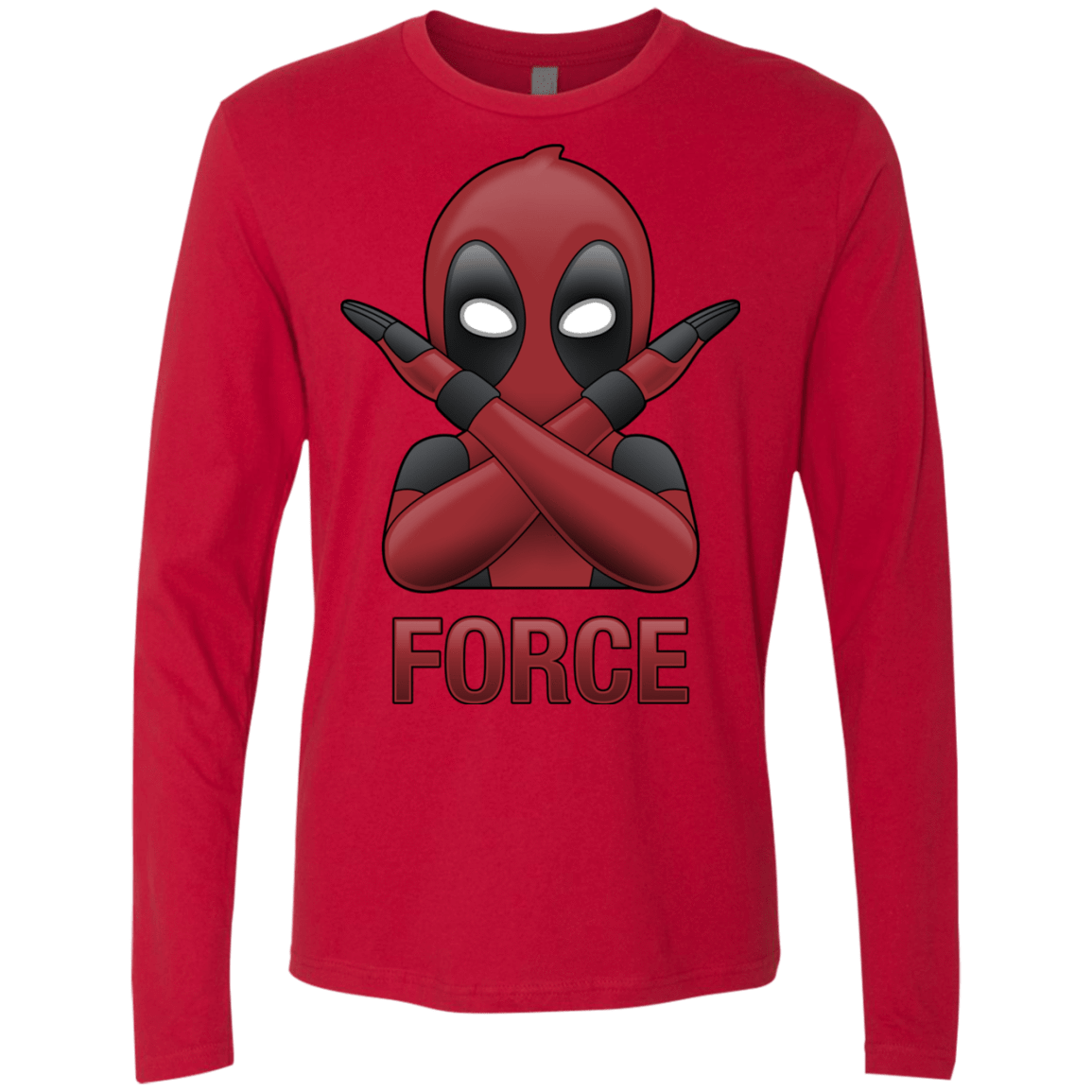 T-Shirts Red / S Emoji DP Men's Premium Long Sleeve