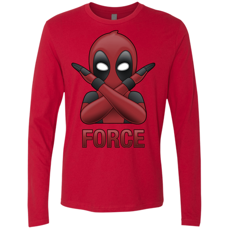 T-Shirts Red / S Emoji DP Men's Premium Long Sleeve