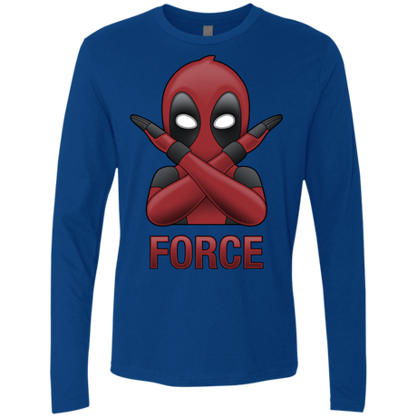 T-Shirts Royal / S Emoji DP Men's Premium Long Sleeve