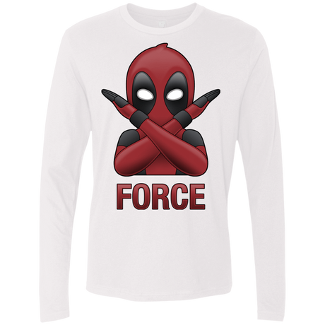 T-Shirts White / S Emoji DP Men's Premium Long Sleeve