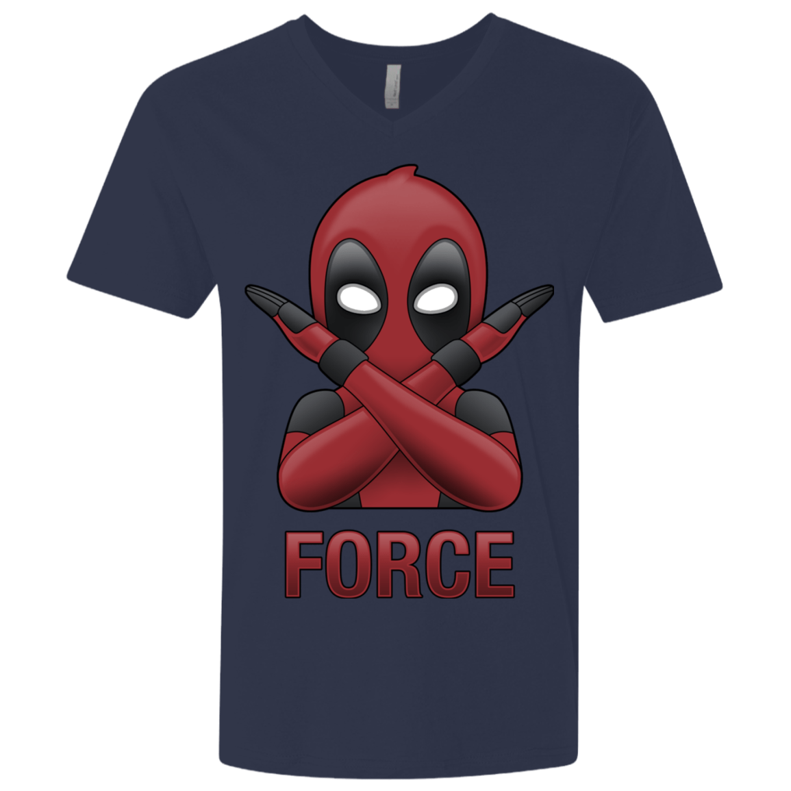 T-Shirts Midnight Navy / X-Small Emoji DP Men's Premium V-Neck