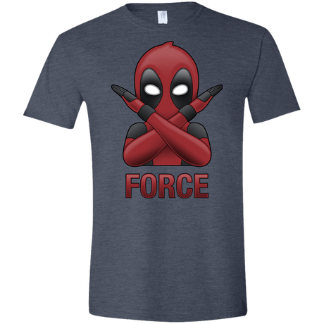 T-Shirts Heather Navy / S Emoji DP Men's Semi-Fitted Softstyle