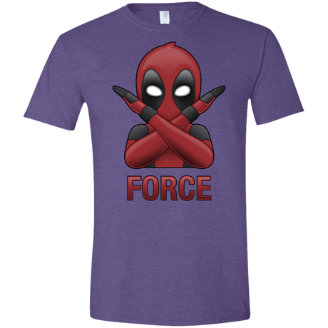 T-Shirts Heather Purple / S Emoji DP Men's Semi-Fitted Softstyle