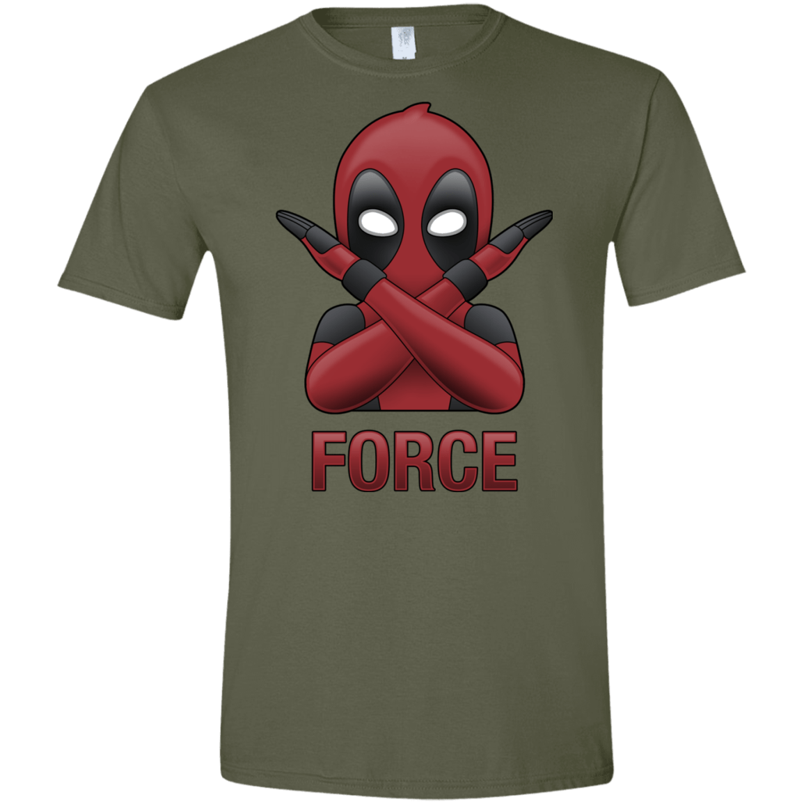 T-Shirts Military Green / S Emoji DP Men's Semi-Fitted Softstyle