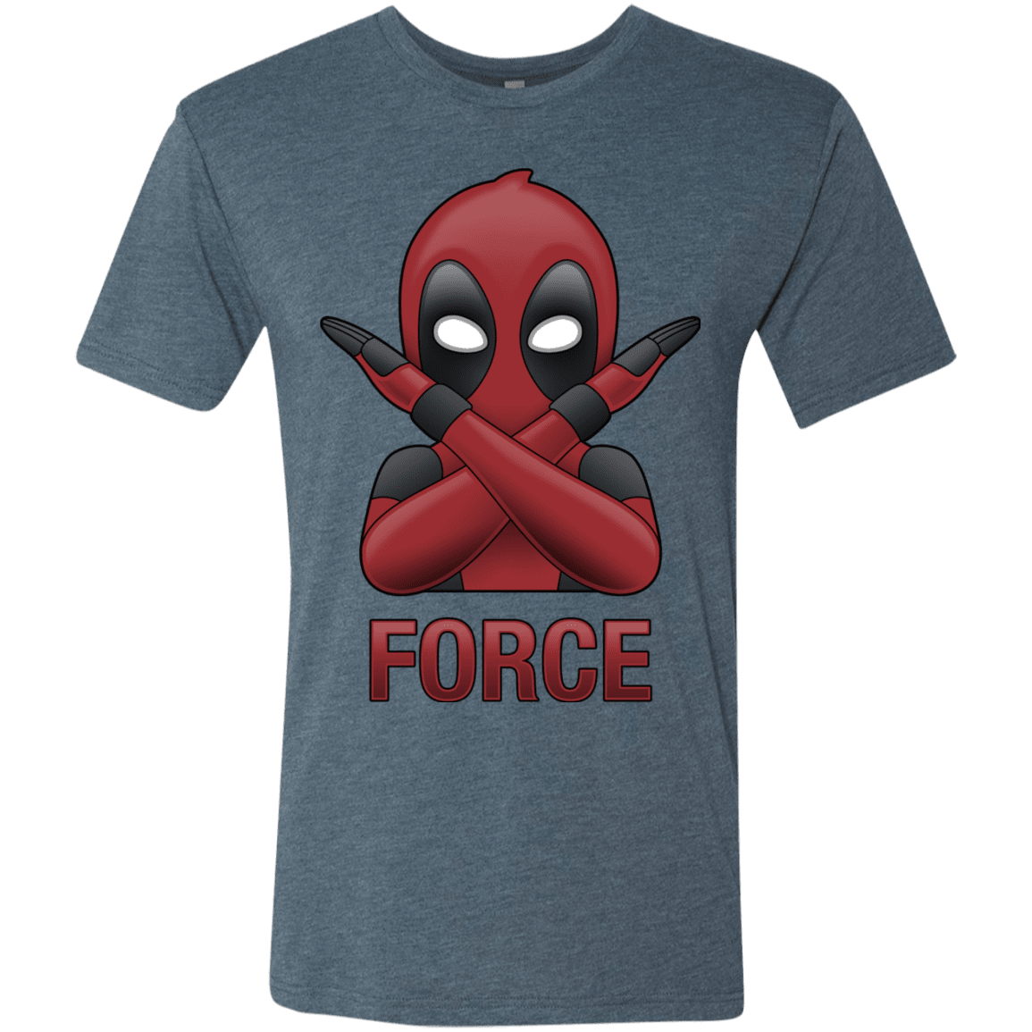 T-Shirts Indigo / S Emoji DP Men's Triblend T-Shirt