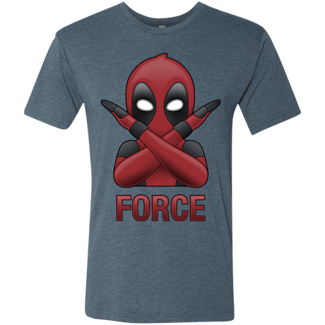 T-Shirts Indigo / S Emoji DP Men's Triblend T-Shirt