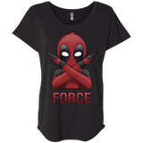 T-Shirts Vintage Black / X-Small Emoji DP Triblend Dolman Sleeve