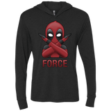 T-Shirts Vintage Black / X-Small Emoji DP Triblend Long Sleeve Hoodie Tee