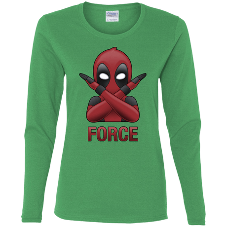 T-Shirts Irish Green / S Emoji DP Women's Long Sleeve T-Shirt