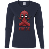 T-Shirts Navy / S Emoji DP Women's Long Sleeve T-Shirt