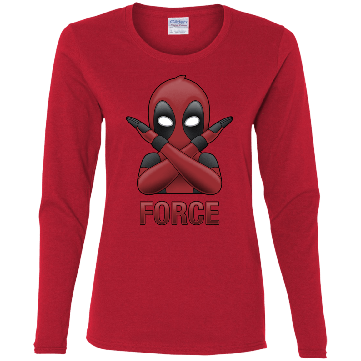 T-Shirts Red / S Emoji DP Women's Long Sleeve T-Shirt