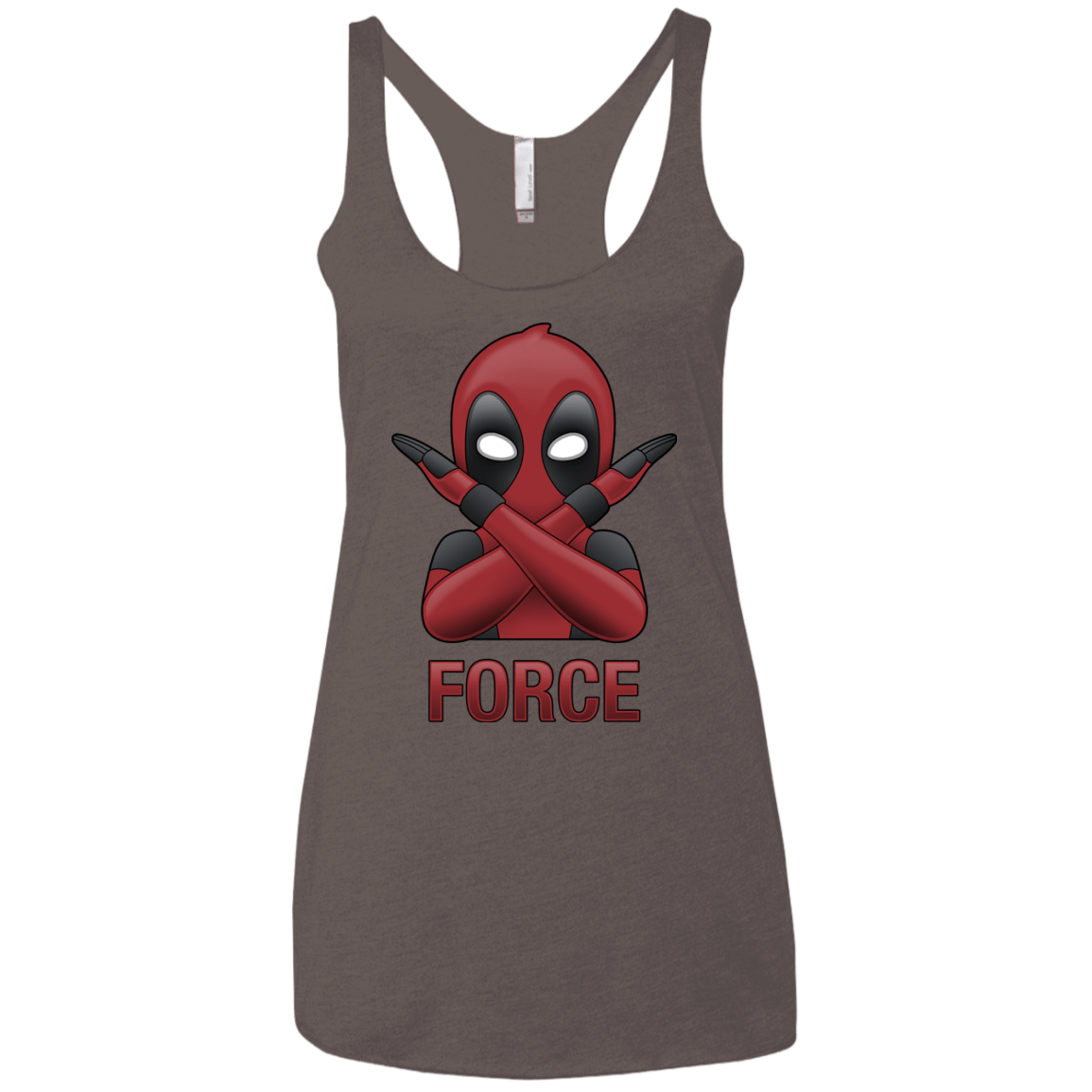 T-Shirts Macchiato / X-Small Emoji DP Women's Triblend Racerback Tank