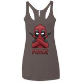 T-Shirts Macchiato / X-Small Emoji DP Women's Triblend Racerback Tank