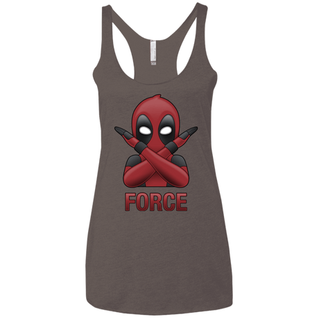 T-Shirts Macchiato / X-Small Emoji DP Women's Triblend Racerback Tank