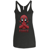 T-Shirts Vintage Black / X-Small Emoji DP Women's Triblend Racerback Tank