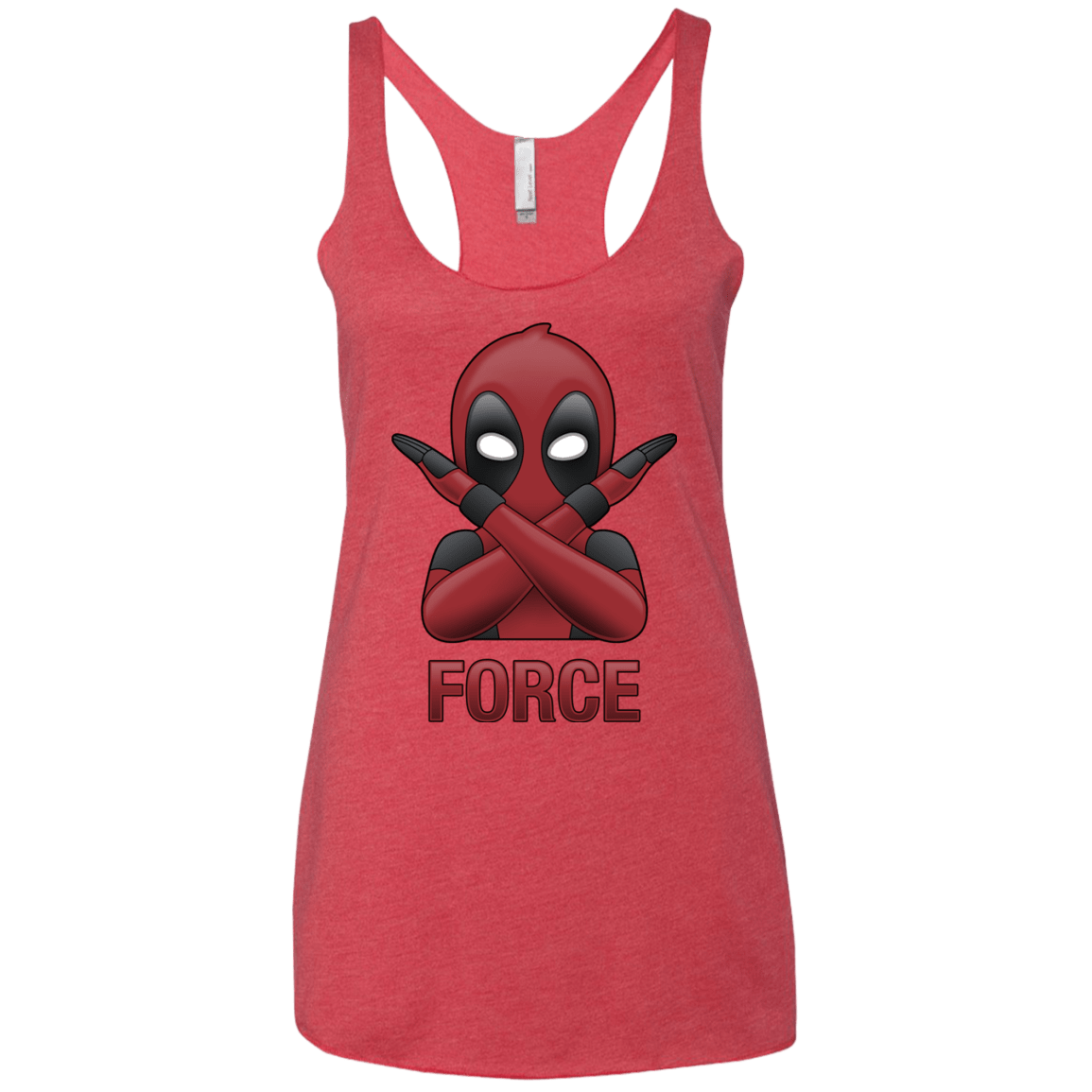 T-Shirts Vintage Red / X-Small Emoji DP Women's Triblend Racerback Tank