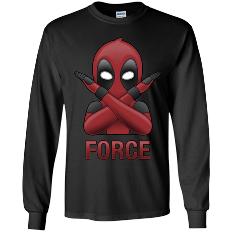 T-Shirts Black / YS Emoji DP Youth Long Sleeve T-Shirt