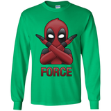 T-Shirts Irish Green / YS Emoji DP Youth Long Sleeve T-Shirt