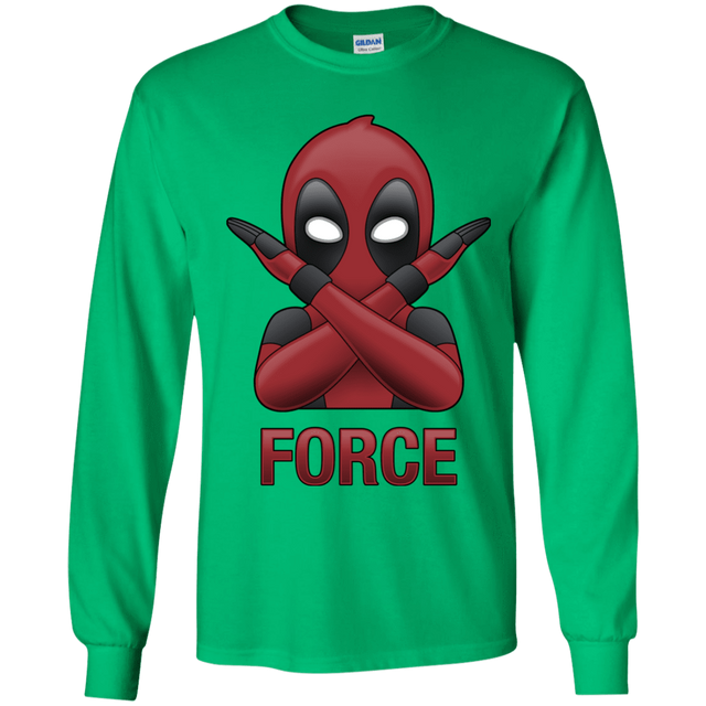 T-Shirts Irish Green / YS Emoji DP Youth Long Sleeve T-Shirt