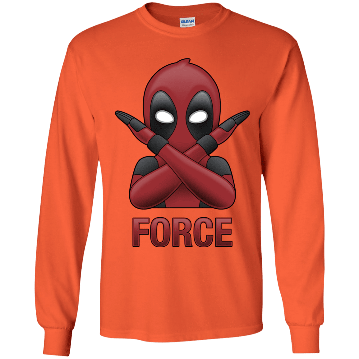 T-Shirts Orange / YS Emoji DP Youth Long Sleeve T-Shirt