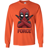 T-Shirts Orange / YS Emoji DP Youth Long Sleeve T-Shirt