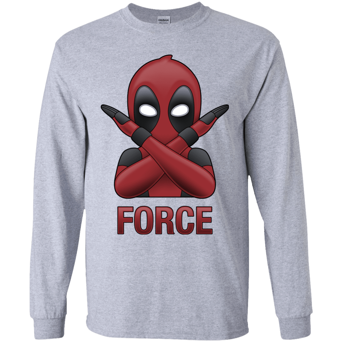 T-Shirts Sport Grey / YS Emoji DP Youth Long Sleeve T-Shirt