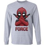 T-Shirts Sport Grey / YS Emoji DP Youth Long Sleeve T-Shirt